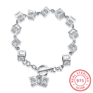 925 Sterling Silver Bracelet LSSVH070