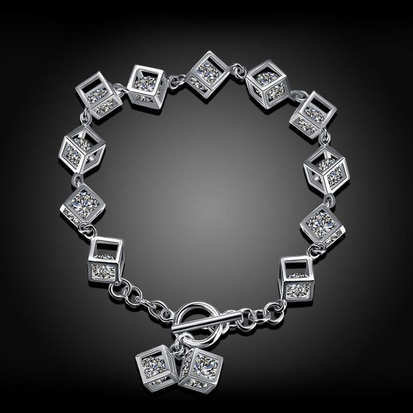 925 Sterling Silver Bracelet LSSVH070