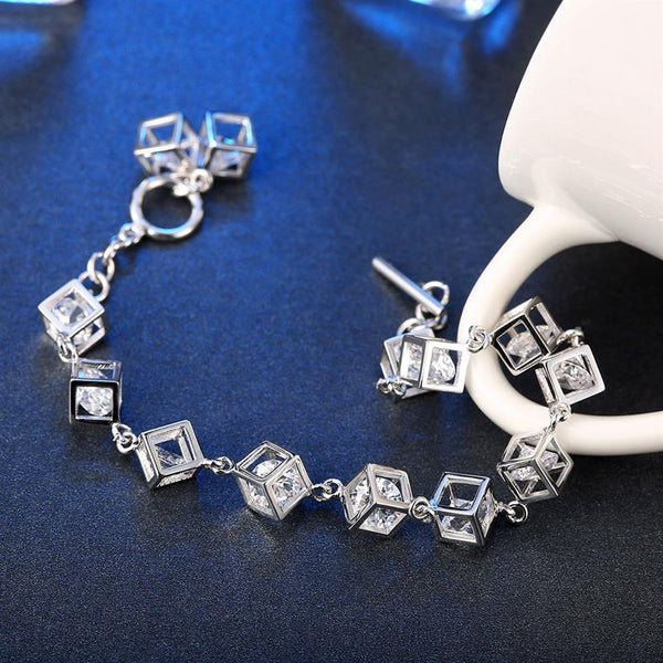 925 Sterling Silver Bracelet LSSVH070