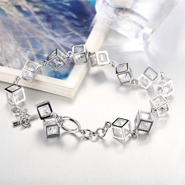 925 Sterling Silver Bracelet LSSVH070