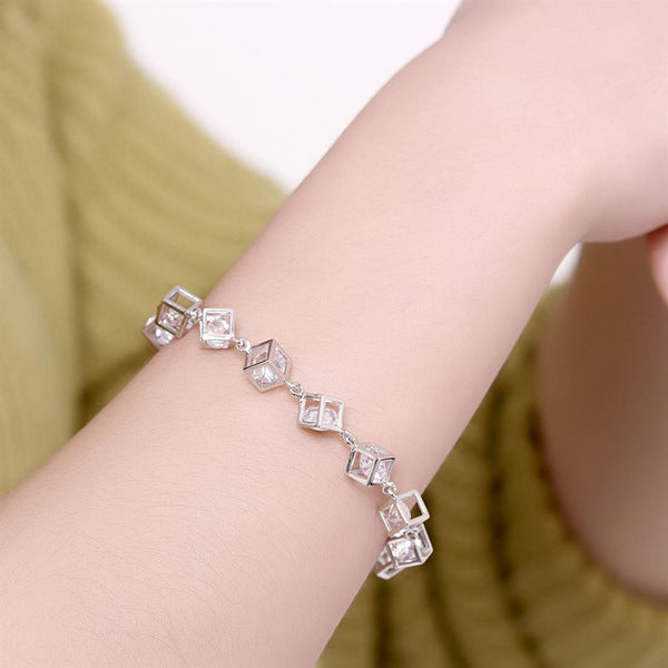 925 Sterling Silver Bracelet LSSVH070