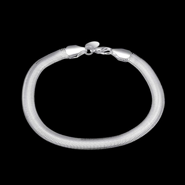 Lucky Silver - Silver Designer Herringbone Bracelet - LOCAL STOCK