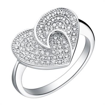 White Gold Ring LSJ066