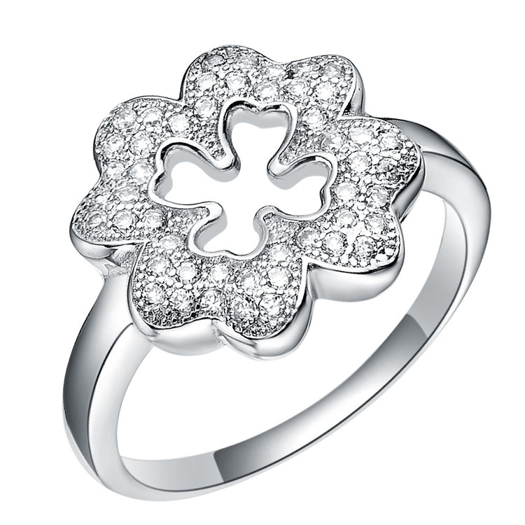 White Gold Ring LSJ078