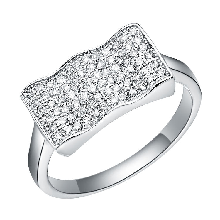 White Gold Ring LSJ079