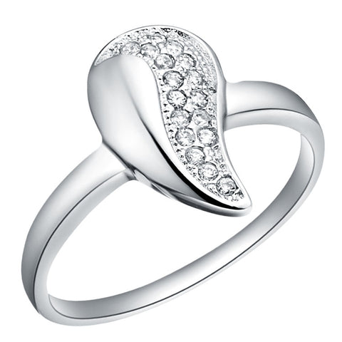 White Gold Ring LSJ101