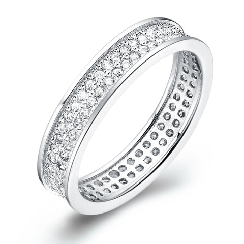 White Gold Ring LSJ114