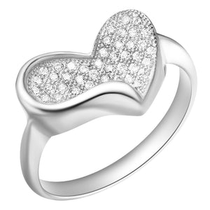 White Gold Ring LSJ137