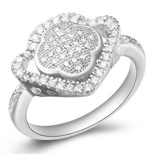 White Gold Ring LSJ141