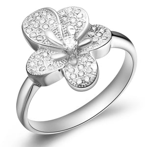 White Gold Ring LSJ145