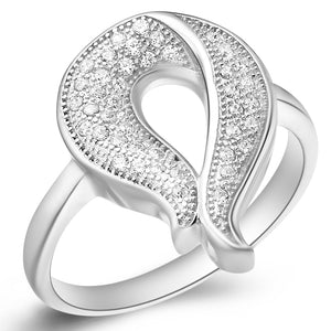 White Gold Ring LSJ151