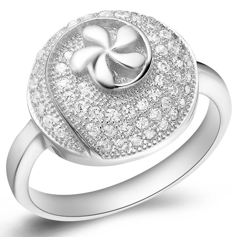 White Gold Ring LSJ165