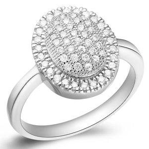 White Gold Ring LSJ177