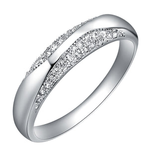 White Gold Ring LSJ209