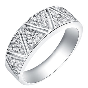 White Gold Ring LSJ210