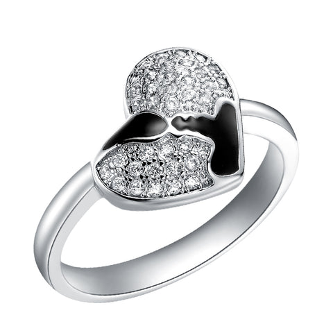 White Gold Ring LSJ212