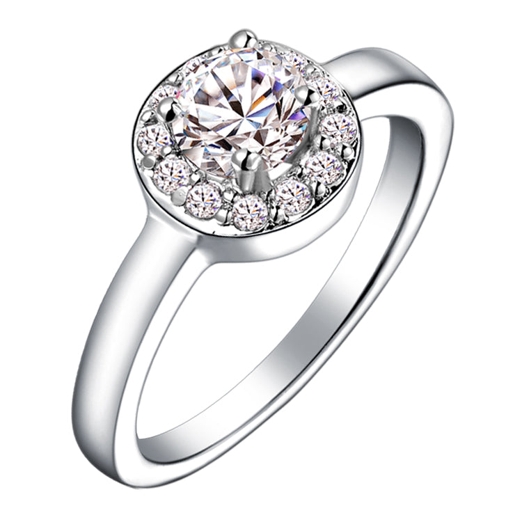 White Gold Ring LSJ227