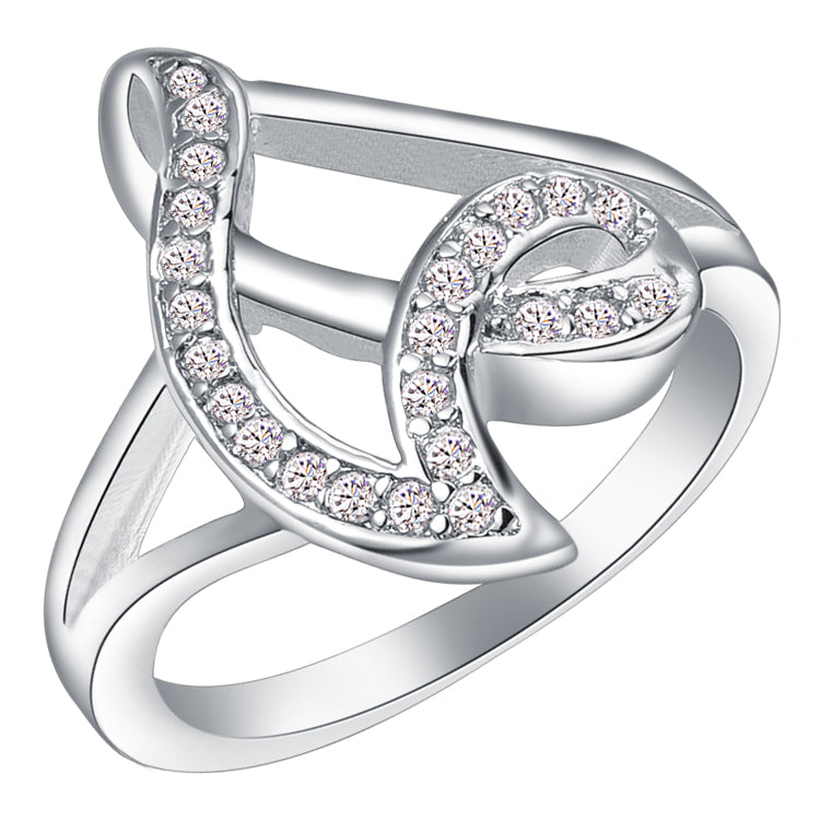 White Gold Ring LSJ229