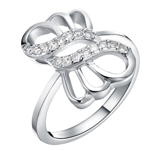 White Gold Ring LSJ243