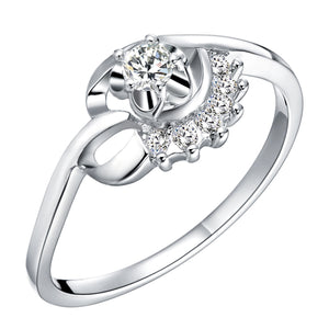 White Gold Ring LSJ246