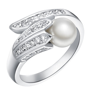 White Gold Ring LSJ247