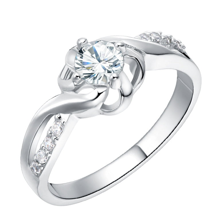 White Gold Ring LSJ249