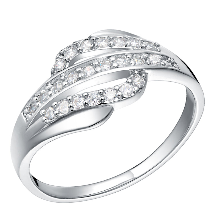 White Gold Ring LSJ252