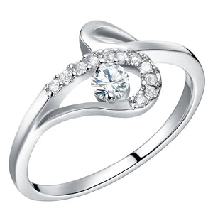 White Gold Ring LSJ253