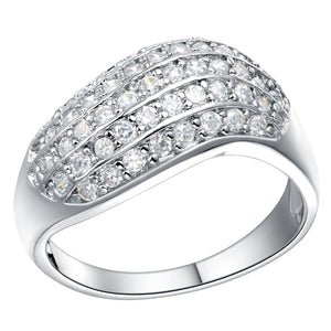 White Gold Ring LSJ255