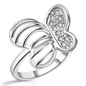 White Gold Ring LSJ312