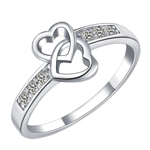 White Gold Ring LSJ328