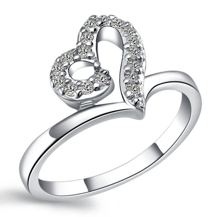 White Gold Ring LSJ332