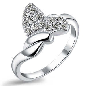 White Gold Ring LSJ333