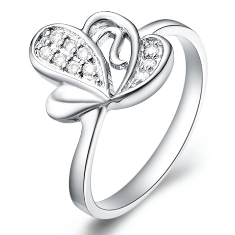 White Gold Ring LSJ366