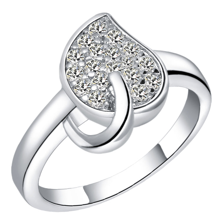 White Gold Ring LSJ370