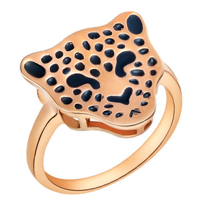 White Gold Plated Rose Gold Ring LSJ375