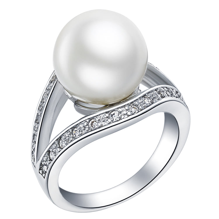 White Gold Ring LSJ381