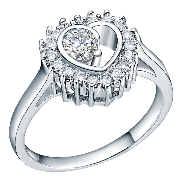 White Gold Ring LSJ386