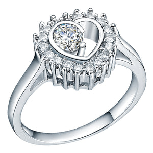 White Gold Ring LSJ386