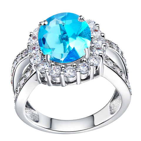 White Gold Ring LSJ471