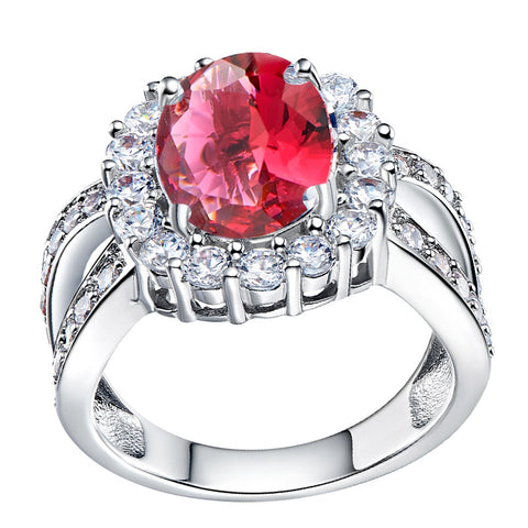 White Gold Ring LSJ472