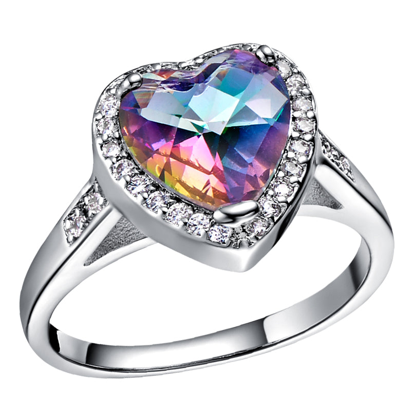 White Gold Ring LSJ480
