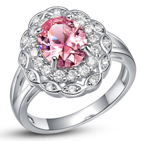 White Gold Ring LSJ493