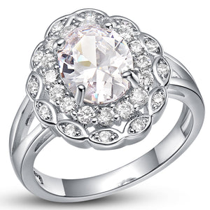 White Gold Ring LSJ494