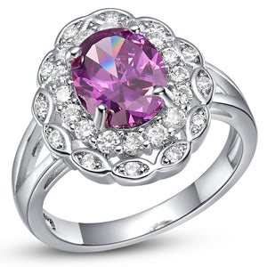 White Gold Ring LSJ495