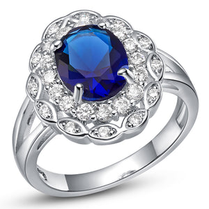 White Gold Ring LSJ496
