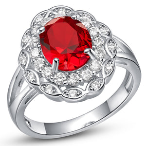 White Gold Ring LSJ497
