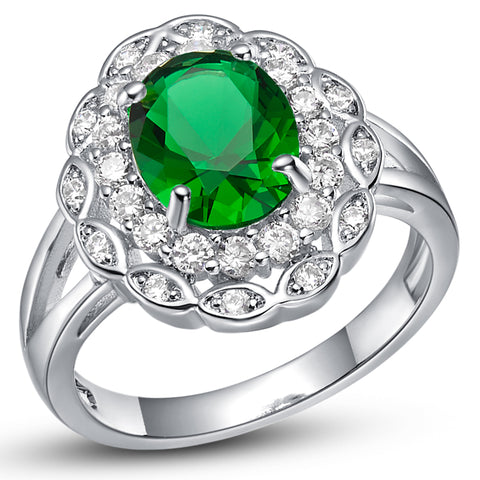 White Gold Ring LSJ499