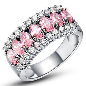 White Gold Ring LSJ501