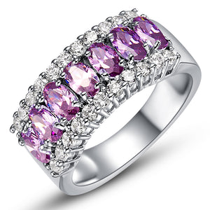 White Gold Ring LSJ503